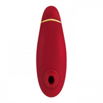 Стимулятор клитора бесконтактный Womanizer Premium, красный/золотой