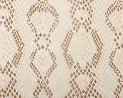 Элитное постельное белье Snake песочное от Luxberry Португалия вышивка