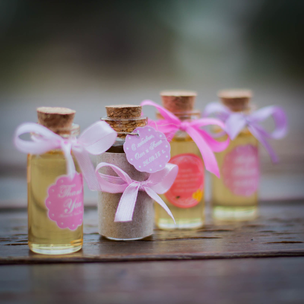 Бонбоньерка с медом на свадьбу, 20 грамм, "Эликсир любви"