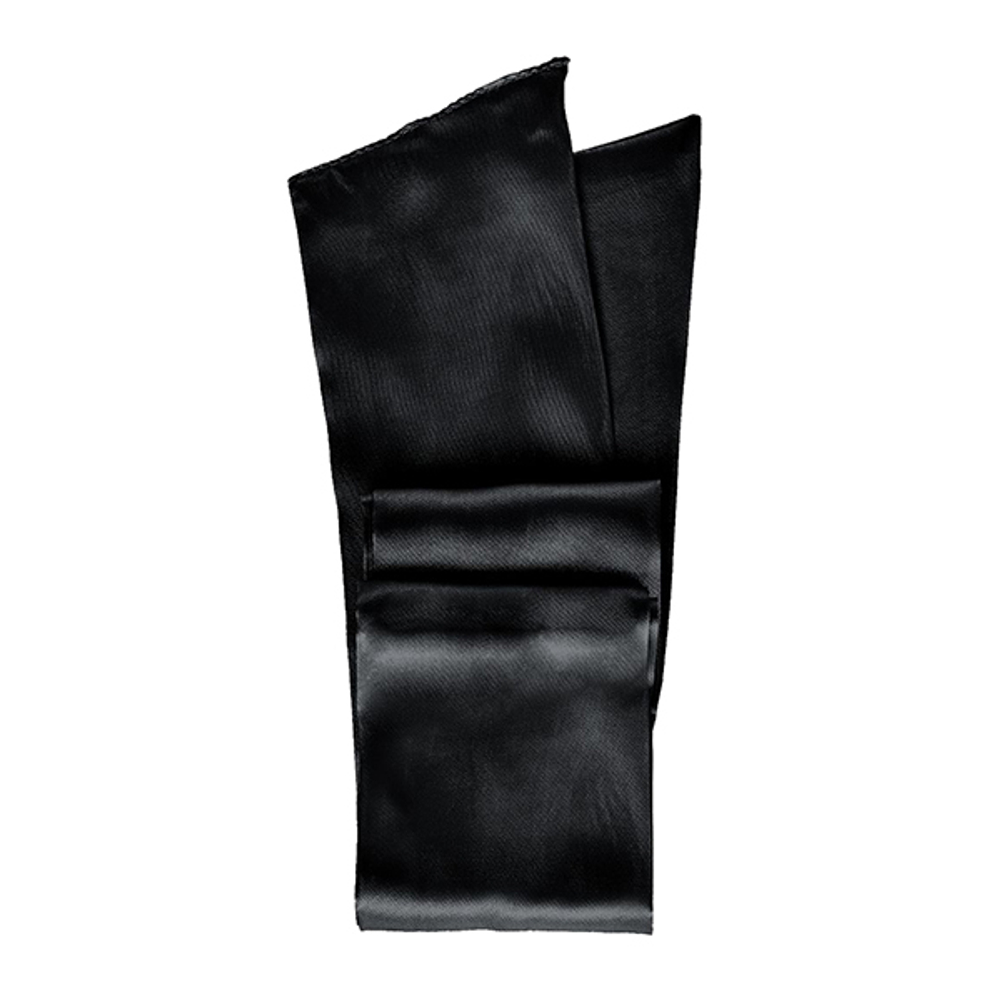 Черная сатиновая лента для связывания 1,5м ToyFa Theatre 704018