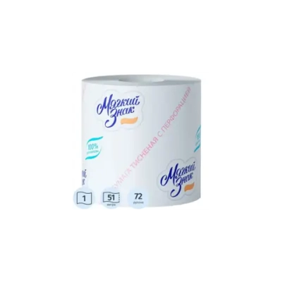 Туалетная бумага "Ь" 470л. Сыктывкар С28 (72шт)