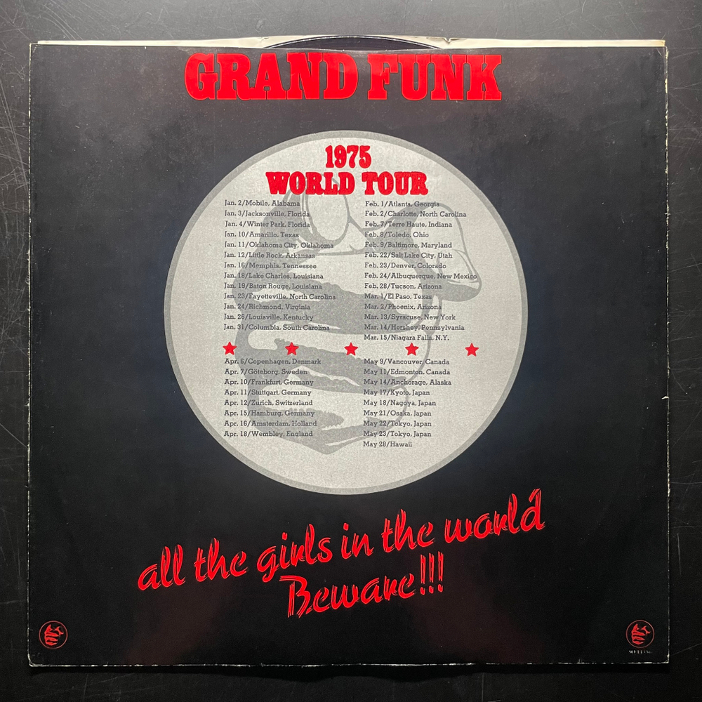 Grand Funk Railroad - All The Girls In The World Beware !!! (США 1974г.)
