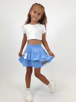715-10 Юбка для девочки
