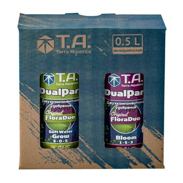 Набор минеральных удобрений для мягкой воды Terra Aquatica DualPart Set SW 0.5 л