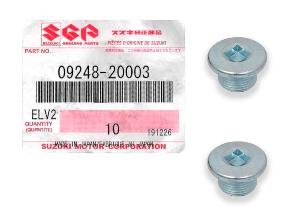 Пробка заливная редуктора Сузуки Витара, Эскудо, XL-7 09248-20003.. (2 штуки)