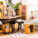 Кабинет SOHO Time от Rolife - Интерьерные конструкторы-румбокс, сборная модель