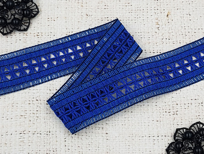 Кружево хлопковое/Тесьма вязаная, ш. 3,2 см (пр-во Беларусь)