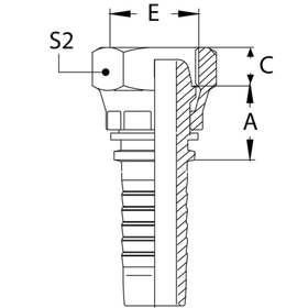 Фитинг DN 25 DK (Г) 33x2