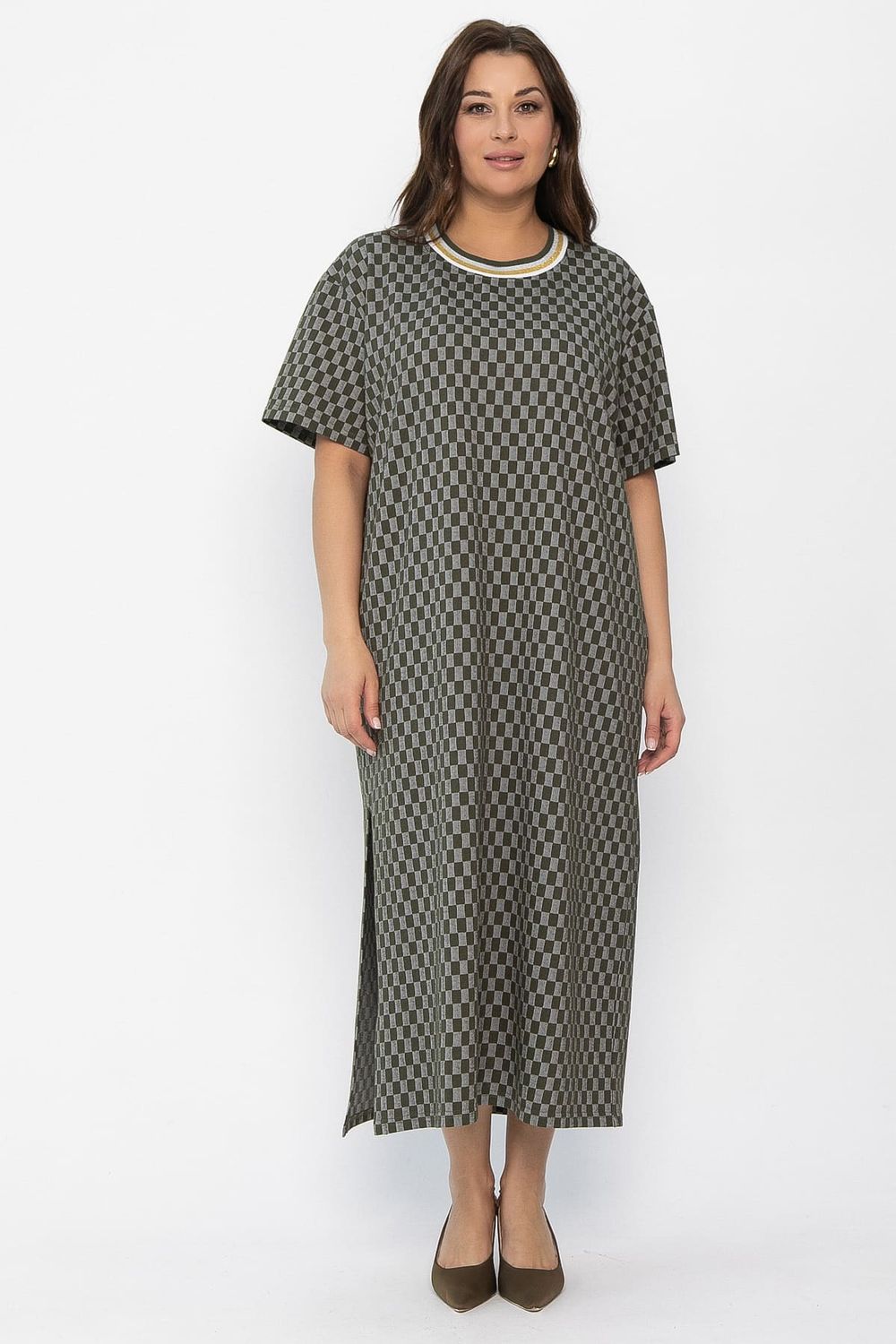 Платье Ривьера (хаки) П13867-1М LT Collection