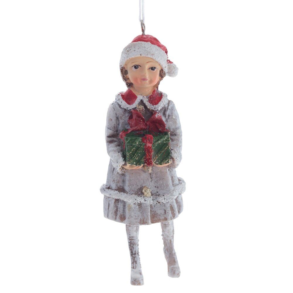GAEM Изделие декоративное подвесное "Девочка/Мальчик", L6 W4 H11,5 см, 6в.