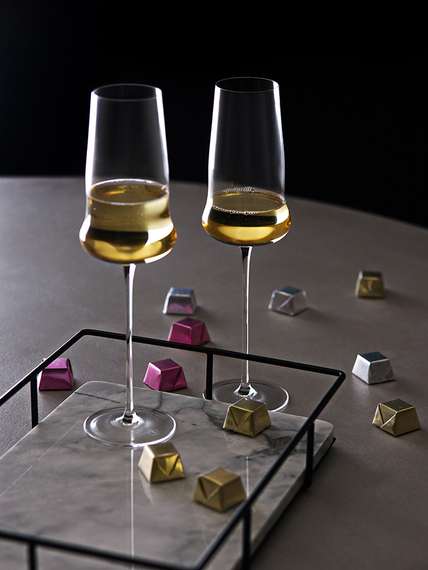 Набор бокалов для шампанского в подарочной упаковке sense, 360 мл, 2 шт.