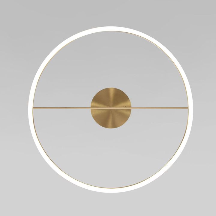 Подвесной светодиодный светильник Eurosvet Over 90322/1 латунь