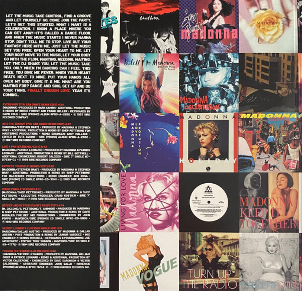 Madonna / Finally Enough Love (2LP)