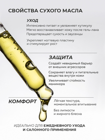 Cosmex Parfume Dry Oil De Marly Сухое масло для кутикулы парфюмированное Де Марли 15 ml