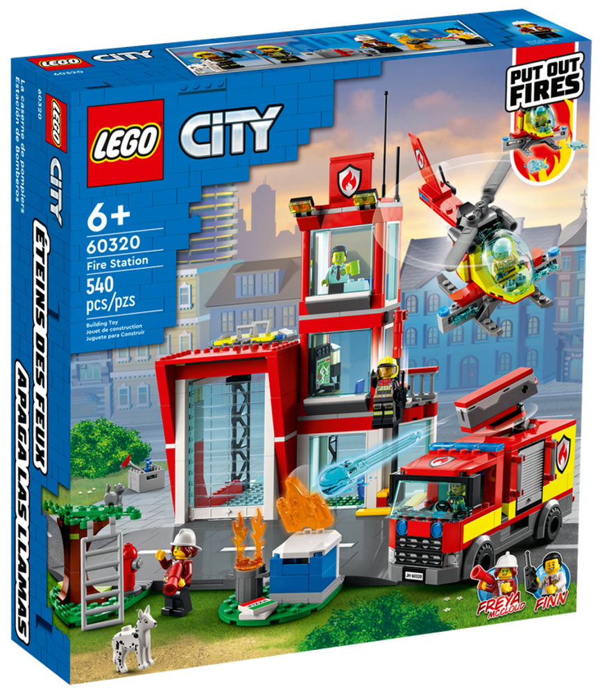 Конструктор LEGO City Fire 60320 Пожарная часть