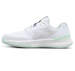 Детские теннисные кроссовки Wilson Intrigue Pro JR - white/bay/skip blue