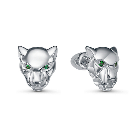 Серьги из серебра 925 пробы с Фианит