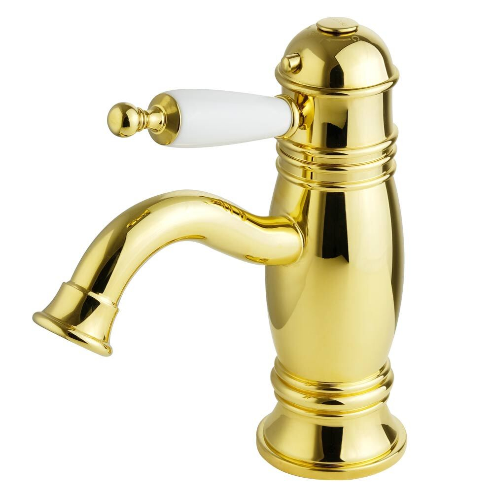 Смеситель для раковины термостатический Migliore Oxford 19175 золото купить