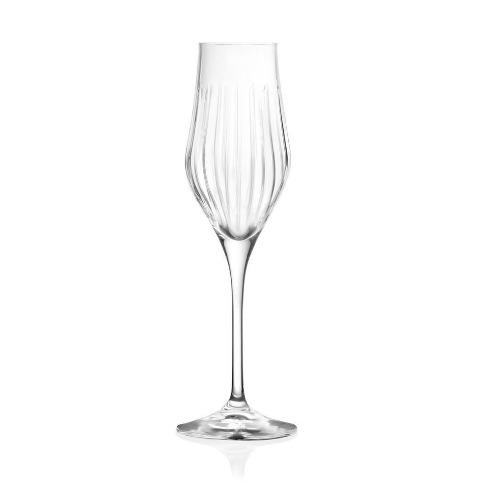 Бокал-флюте для шампанского 230 мл хр. стекло d 4,9/6,3 см h25 см New TimeLess RCR [6]