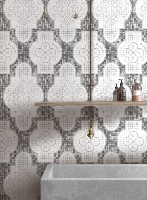 Панель ПВХ фотопечать Сэн-Жуэн вставка 2700х250мм