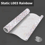 Пленка для окон статическая Static L003 Rainbow ControlTek (текстурная "Витраж"), размер: 75х150 см.