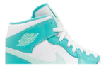 Кроссовки Jordan Air Jordan 1 Mid "Marine Green" (Женская размерная сетка)