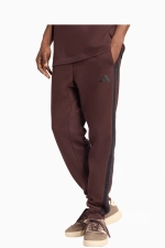 Штаны adidas Essentials 3-Stripes Fleece - бордовый