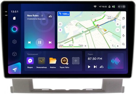 Магнитола для Opel Astra J 2010-2015 - Teyes CC3-2K QLed Android 10, ТОП процессор, SIM-слот, CarPlay