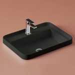 Раковина Artceram Fuori Scala 60,5 TFL034 17 00 черная матовая