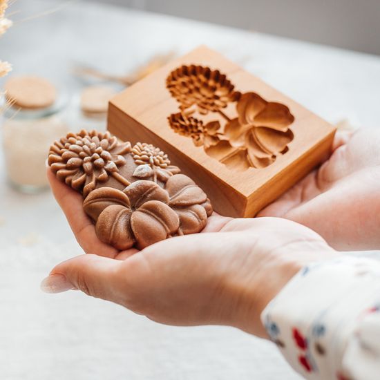 Пряничная форма Сладкий клевер, текстурра