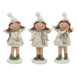 GAEM Фигурка декоративная "Девочка-Ангел", L5 W3,5 H11 см, 3в.