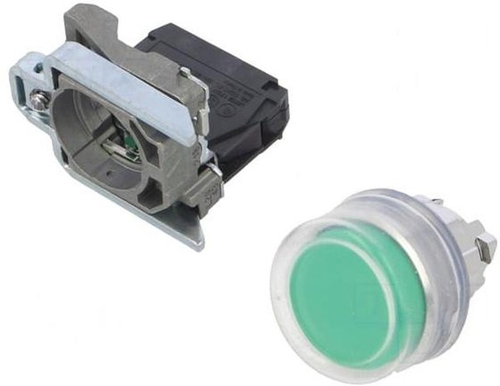 Кнопка Schneider Electric XB4BP31=ZB4BZ101+ZB4BP3