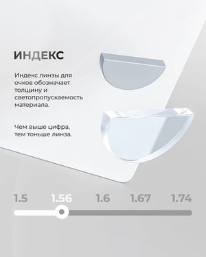 Офисная линза Gross Optic Office Plus индекс 1.56