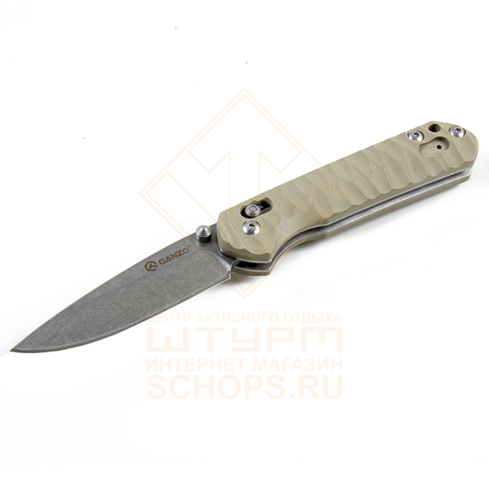 Нож складной Ganzo G717, Yellow