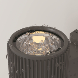Уличный настенный светильник Outdoor O419WL-01GR