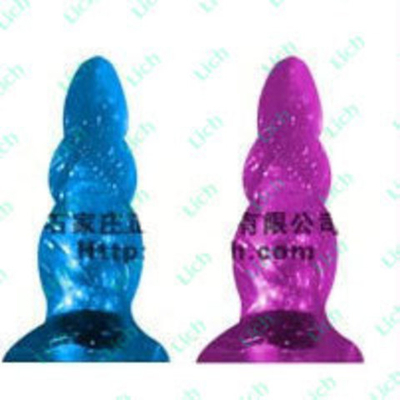 Фиолетовая спиралевидная анальная пробка