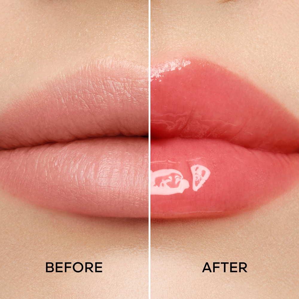 GUERLAIN KissKiss Bee Glow Oil - Блеск для губ с медом оттенок 775 Poppy Glow, 9 ml