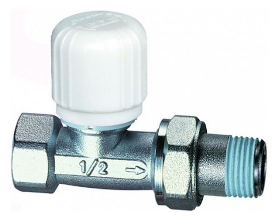 Вентиль терморегулирующий прямой FAR 1/2" ВР для радиатора FT 1640 12