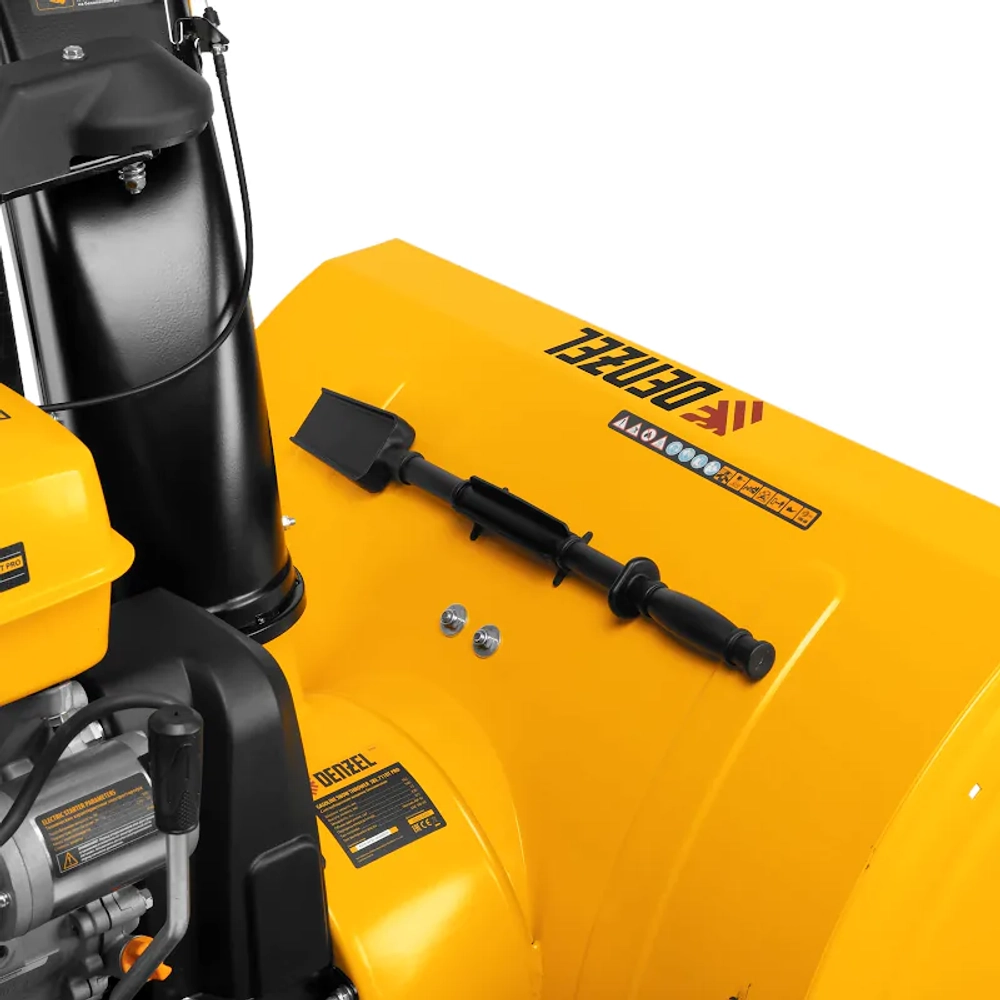DENZEL SBM 610DT PRO снегоуборщик бензиновый 7 л.с, ковш 61 см, выброс 15 м, 6 вперед/2 назад 97657