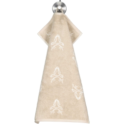 Полотенце 30х50 Cawo Alpenchic Edition Allover 6229 бежевое