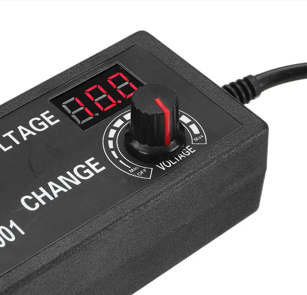 Адаптер регулируемый 9-24v/3A / 5.5мм QiYe JDT-001