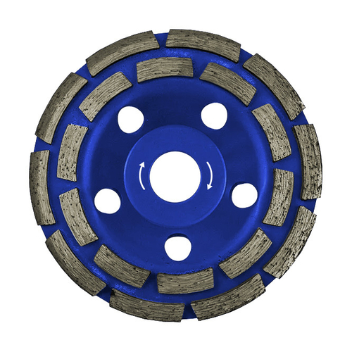 Чашка алмазная двухрядная ALTECO 125x22.23x6 мм