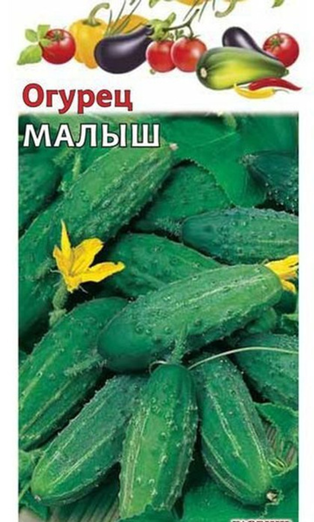 Огурец Малыш 10шт Б Волжский Сад