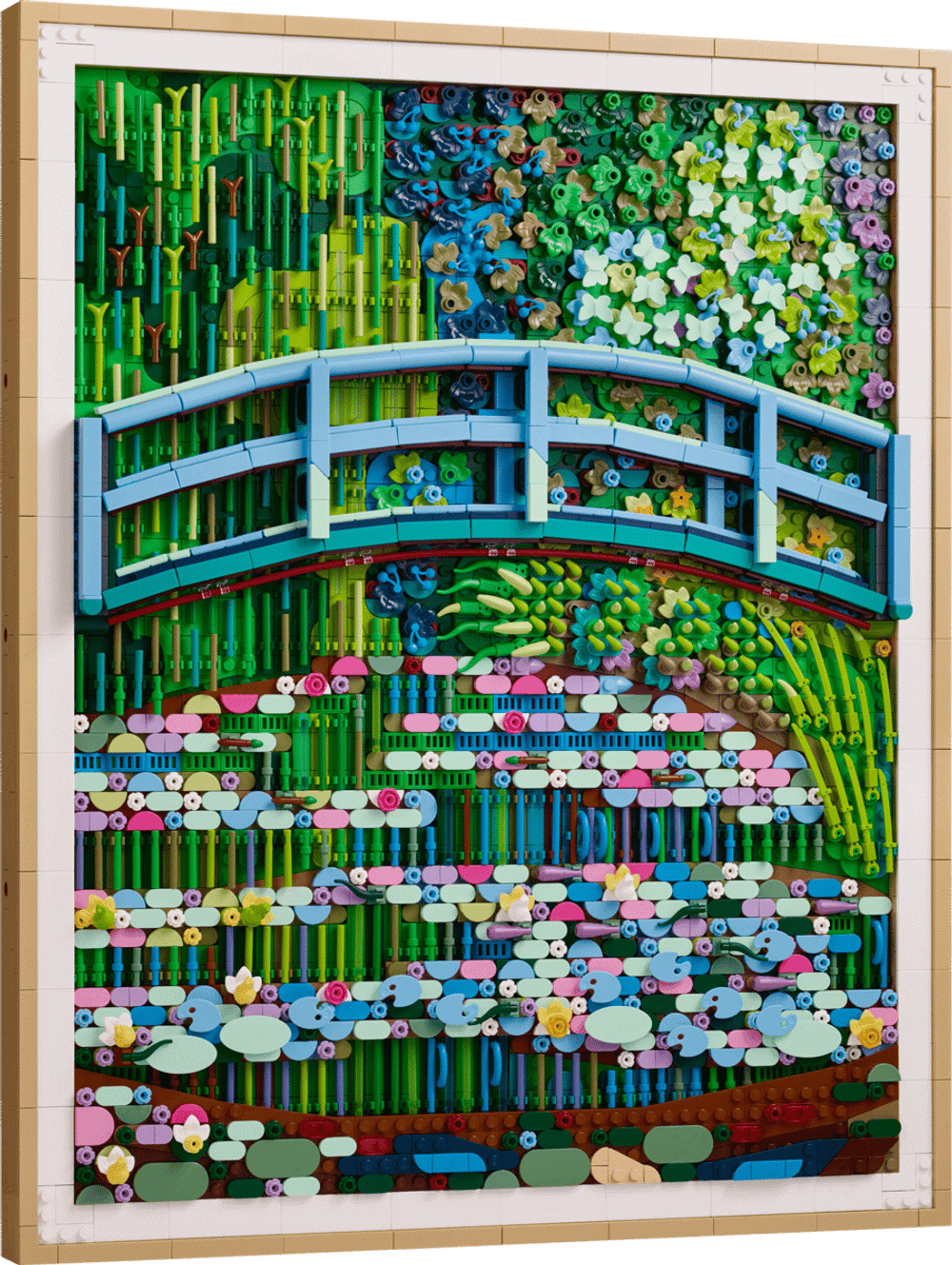 Конструктор LEGO ART 31220 Claude Monet – Bridge over a Pond of Water Lilies