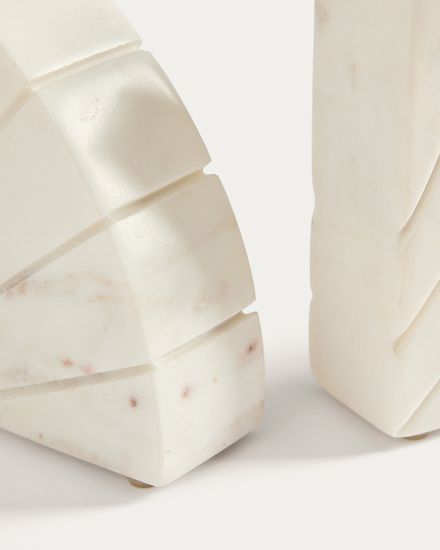 Подставка для книг Serela из белого мрамора