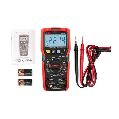 Цифровой мультиметр RGK DM-20 776455