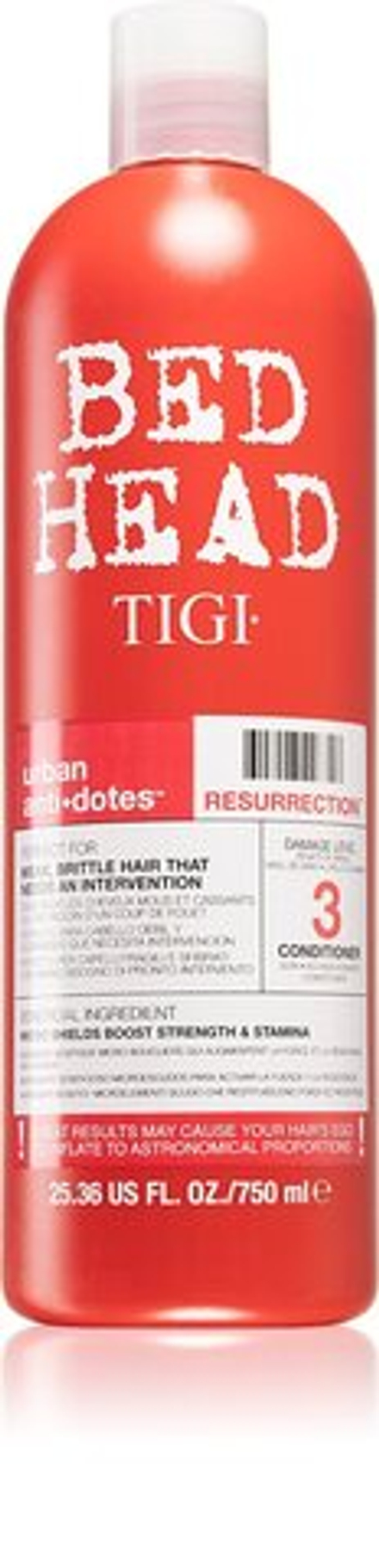 TIGI Bed Head Urban Antidotes Resurrection - кондиционер для слабых, поврежденных волос /   750  ml  / GTIN 615908426717