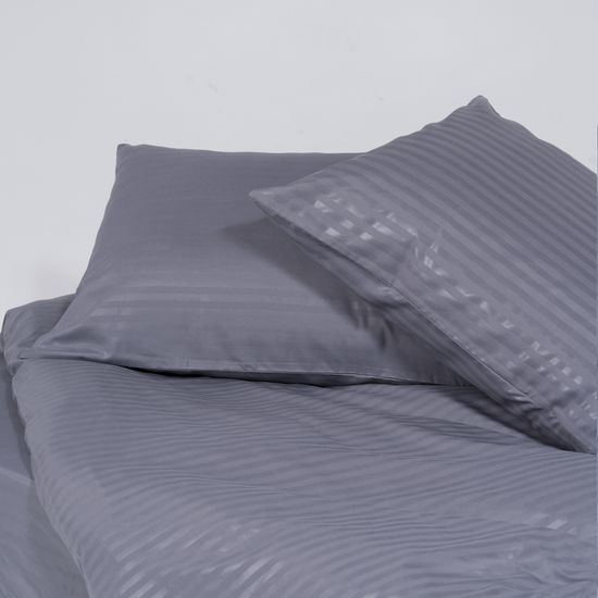 Пододеяльник Ecogri , страйп полисатин  150x215  HOMY