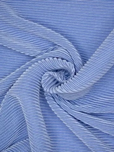 Ткань Гофре 140 гр/м2, 100% пэ, ш. 160 см, голубой