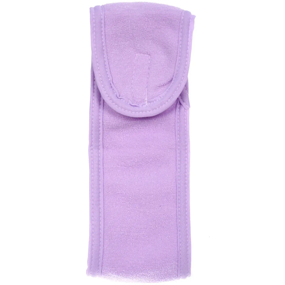 Повязка на голову косметическая «KRASOTA V TEBE», цвет сиреневый, 8.5*62 см (ZIP пакет)